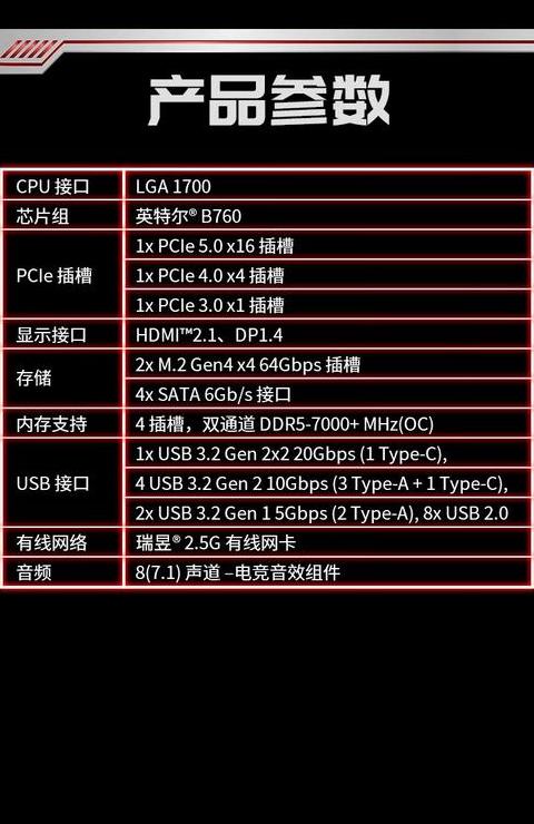 B760迫击炮主板系列：MAX、WIFI、普通版对比解析