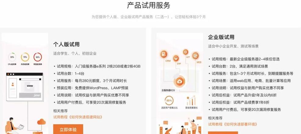 云服务器试用申请流程